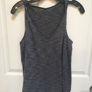 Lululemon Do The Twist Tank Size 2. Heathered Blue